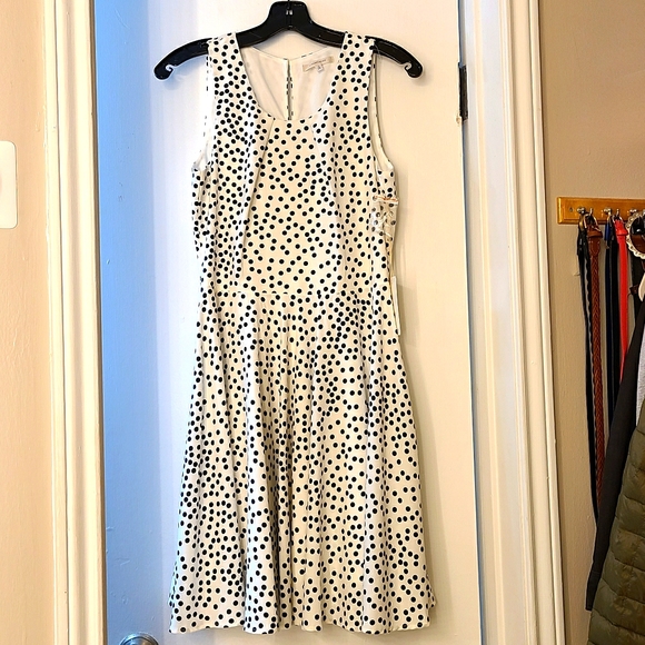 41 Hawthorn Black and White Polkadot Dress Size S - Picture 1 of 4
